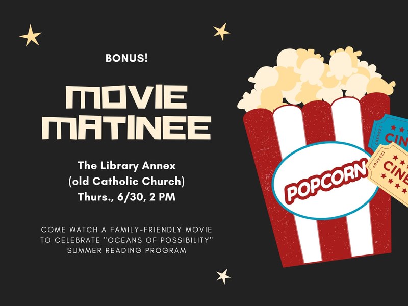 Bonus movie matinee